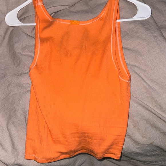 SKIMS LIMITED EDITION COTTON TANK APRICOT - Picture 2 of 2